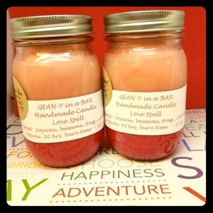 Love Spell Handmade Candle